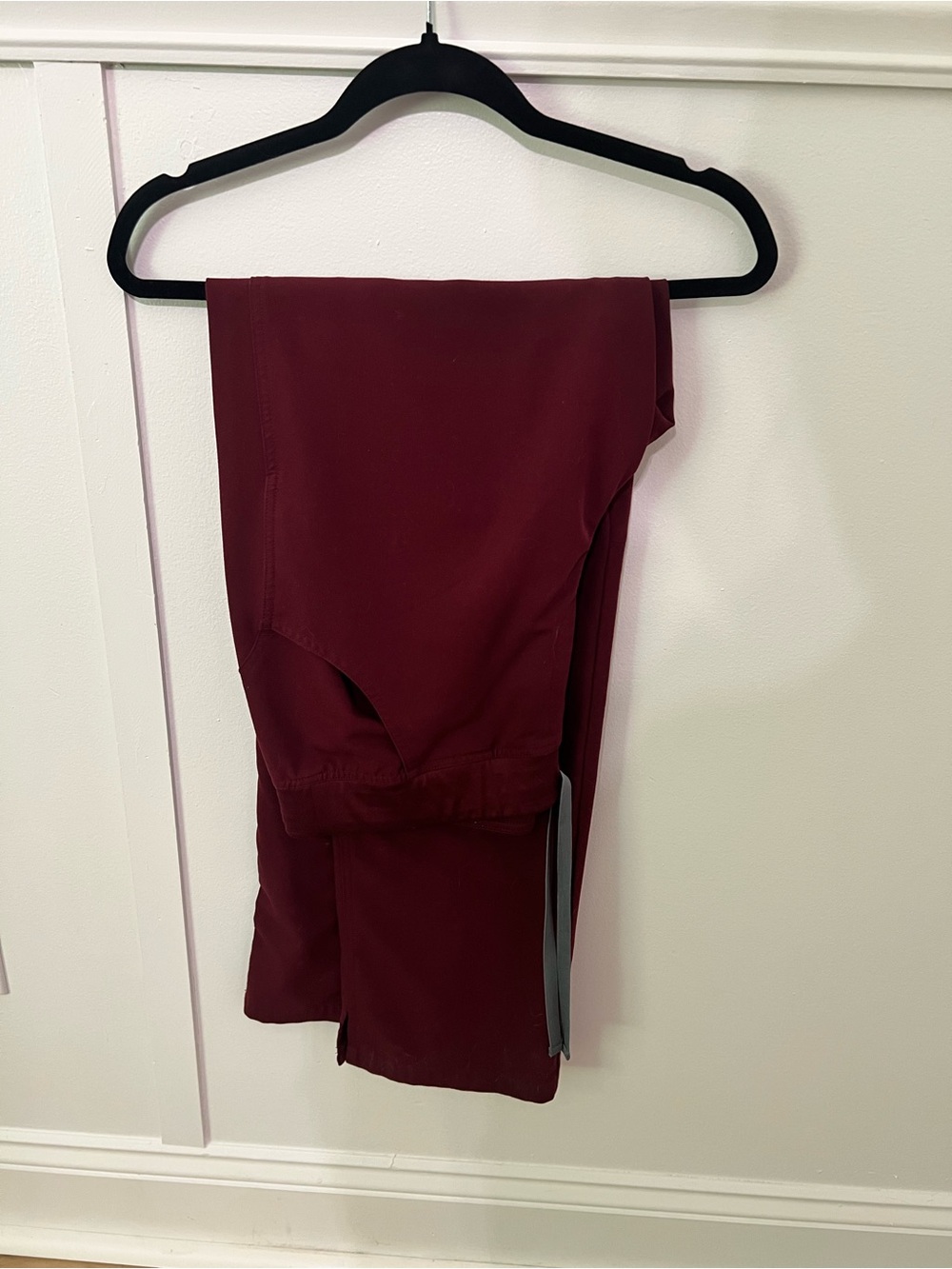 Burgundy figs kade cargo pants